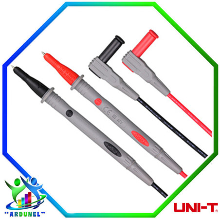 UT-L27 CHICOTILLO DE MULTIMETRO 600V 10A CON DOBLE AISLAMIENTO