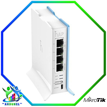 PUNTO DE ACCESO DOMÉSTICO HAP LITE 2.4GHZ 4 PU