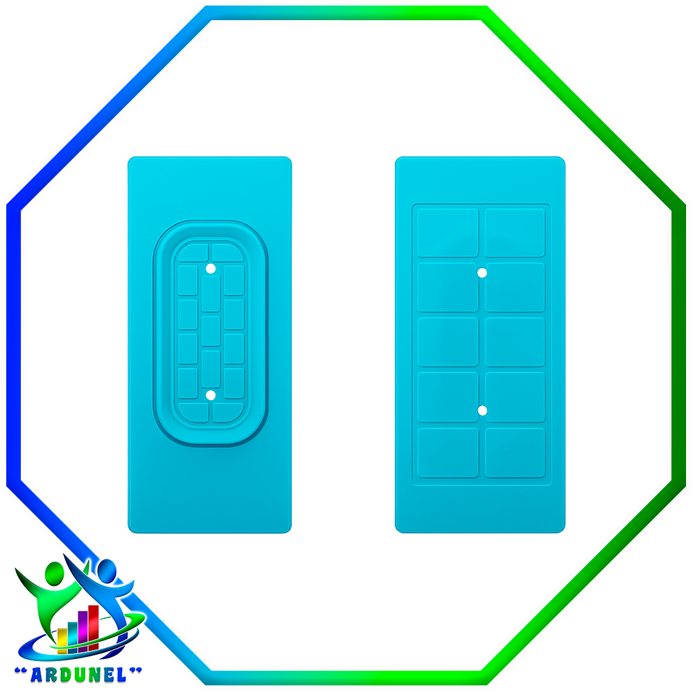 ALMOHADILLA DE SILICONA UNIVERSAL PARA SEPARADOR DE PANTALLA LCD 16x8CM
